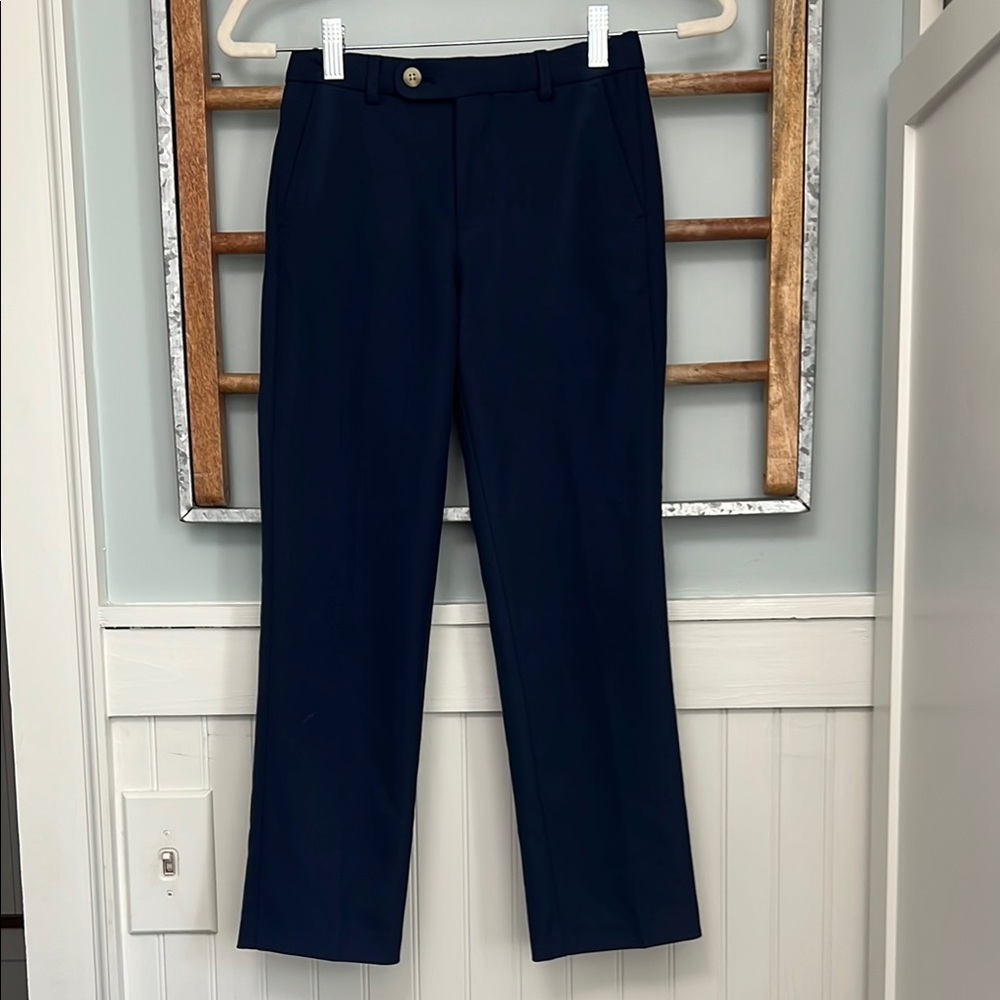 Boys, Peter Millar Durham performance pants size small (7-8) navy blue